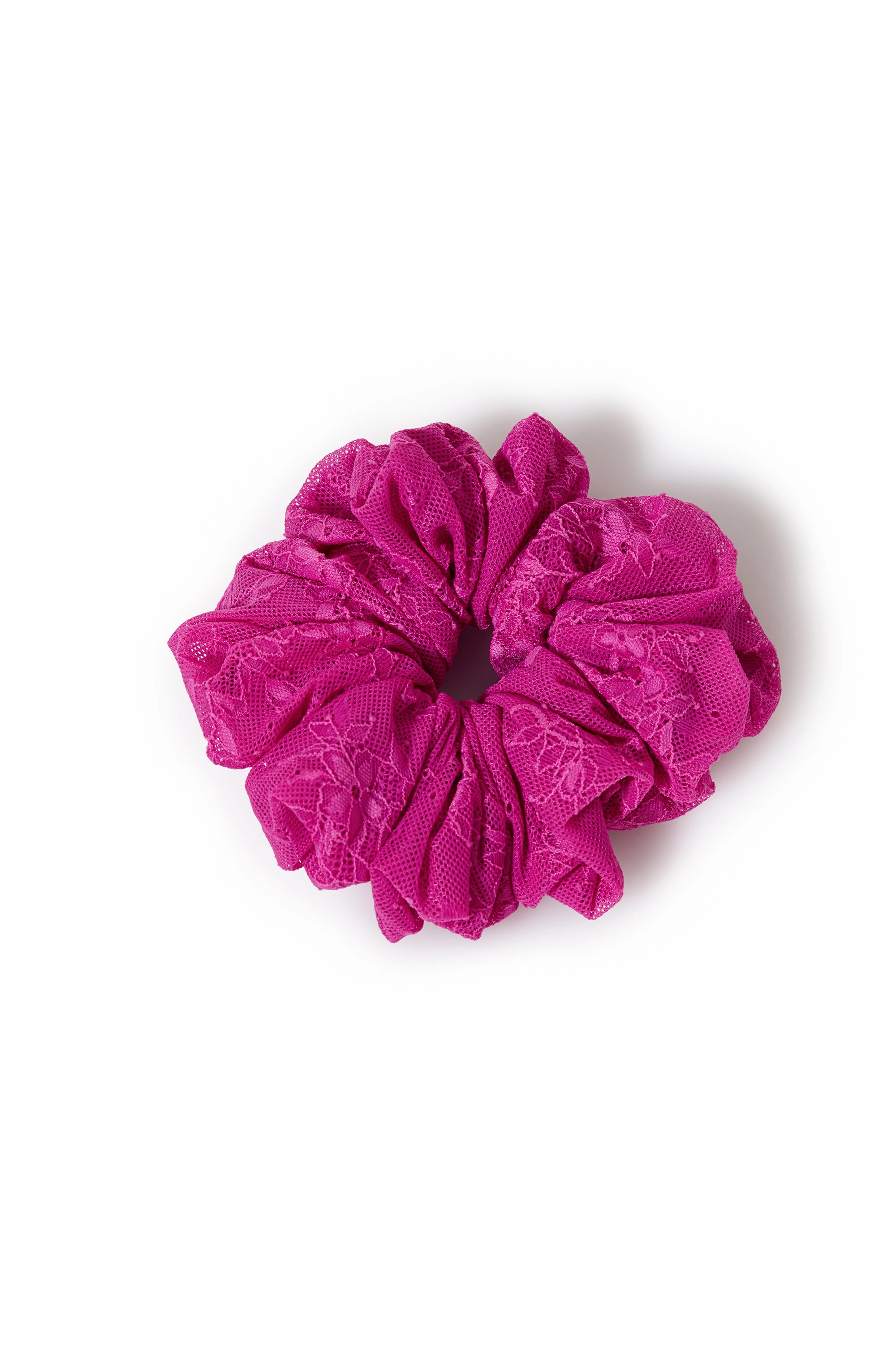 AFRM Oversized Lace Scrunchie - Cosmo Pink