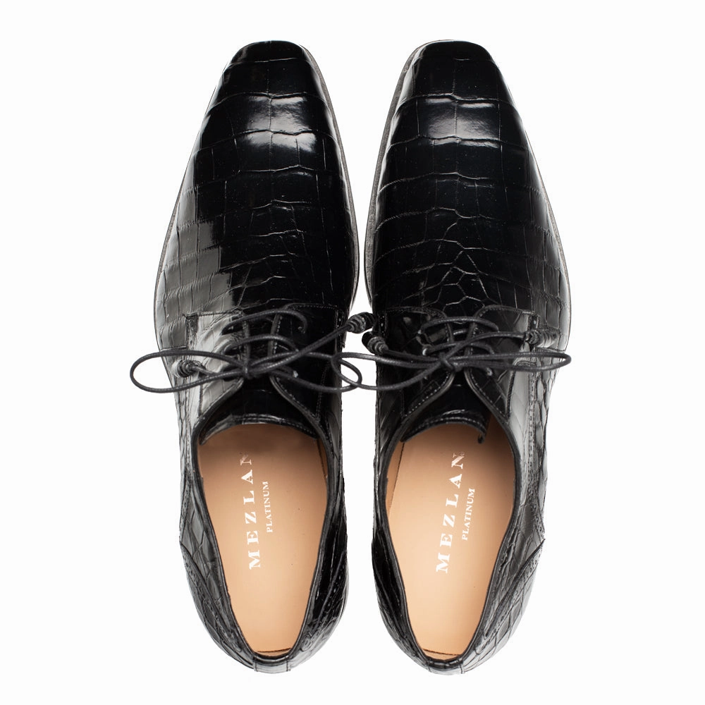 Dandy Alligator Lace Up
