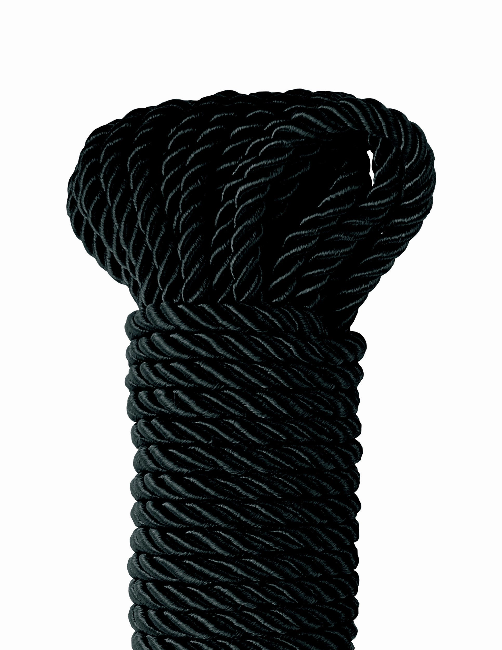 Fetish Fantasy Black Silky Rope