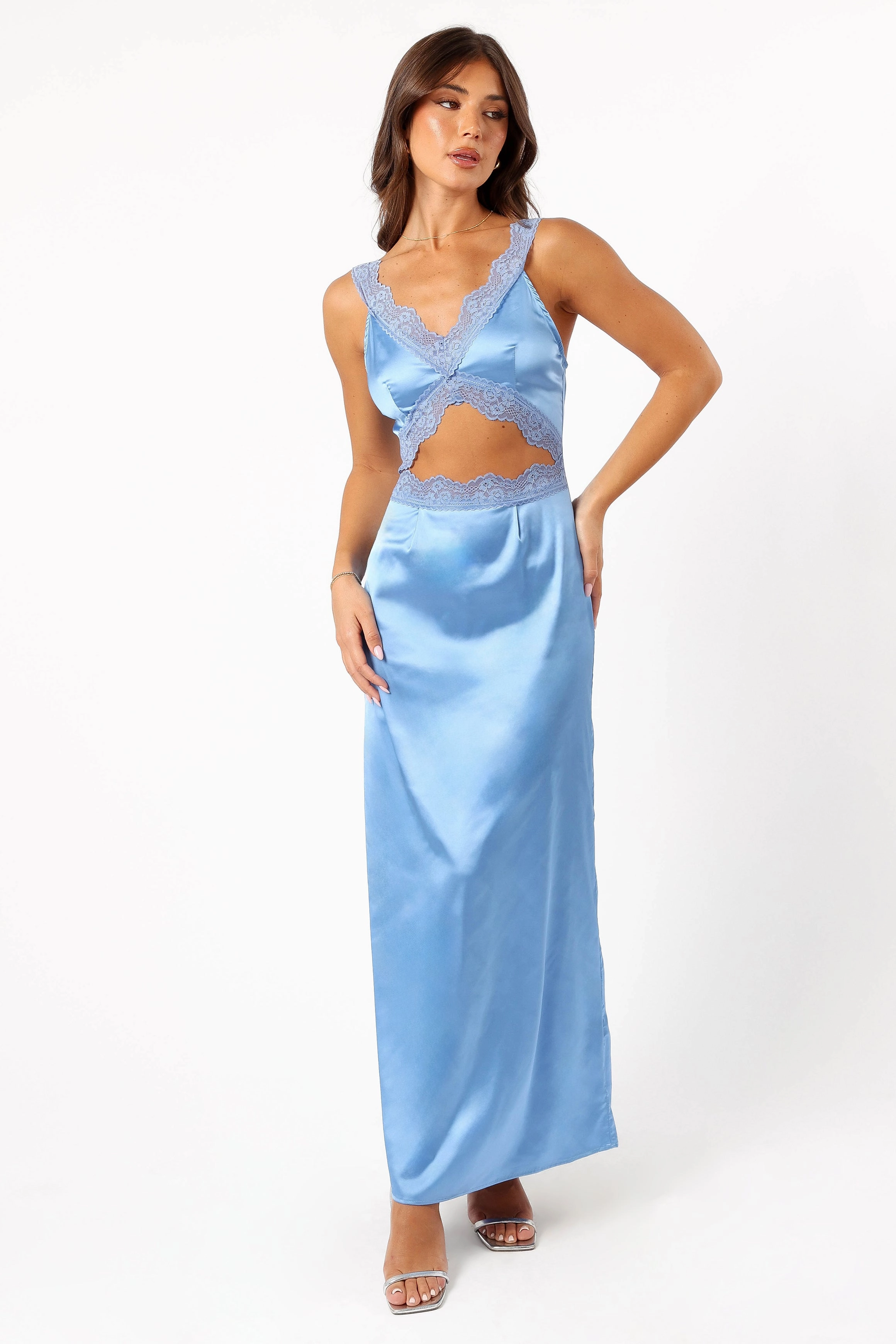 Julianna Maxi Dress - Periwinkle Blue