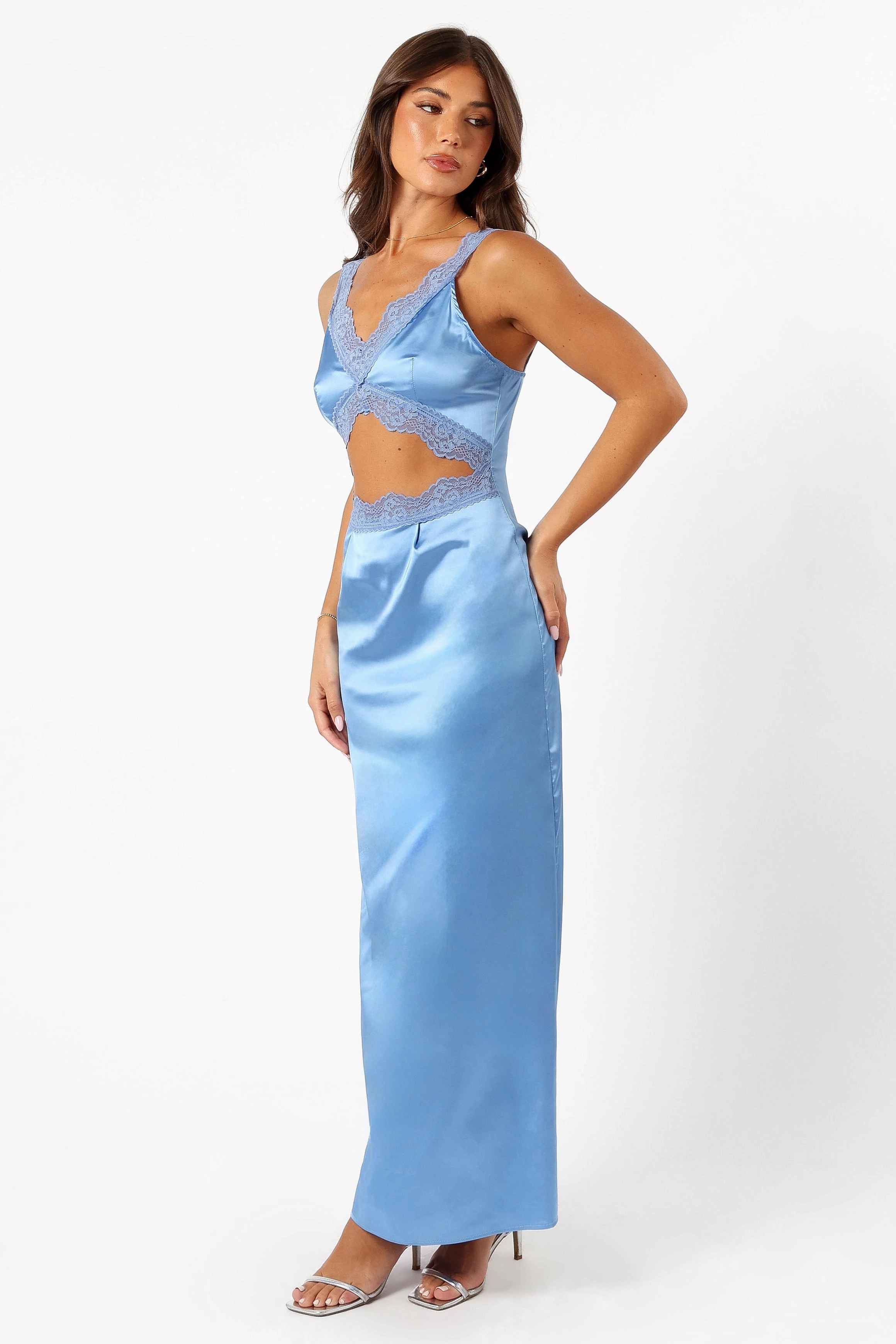 Julianna Maxi Dress - Periwinkle Blue