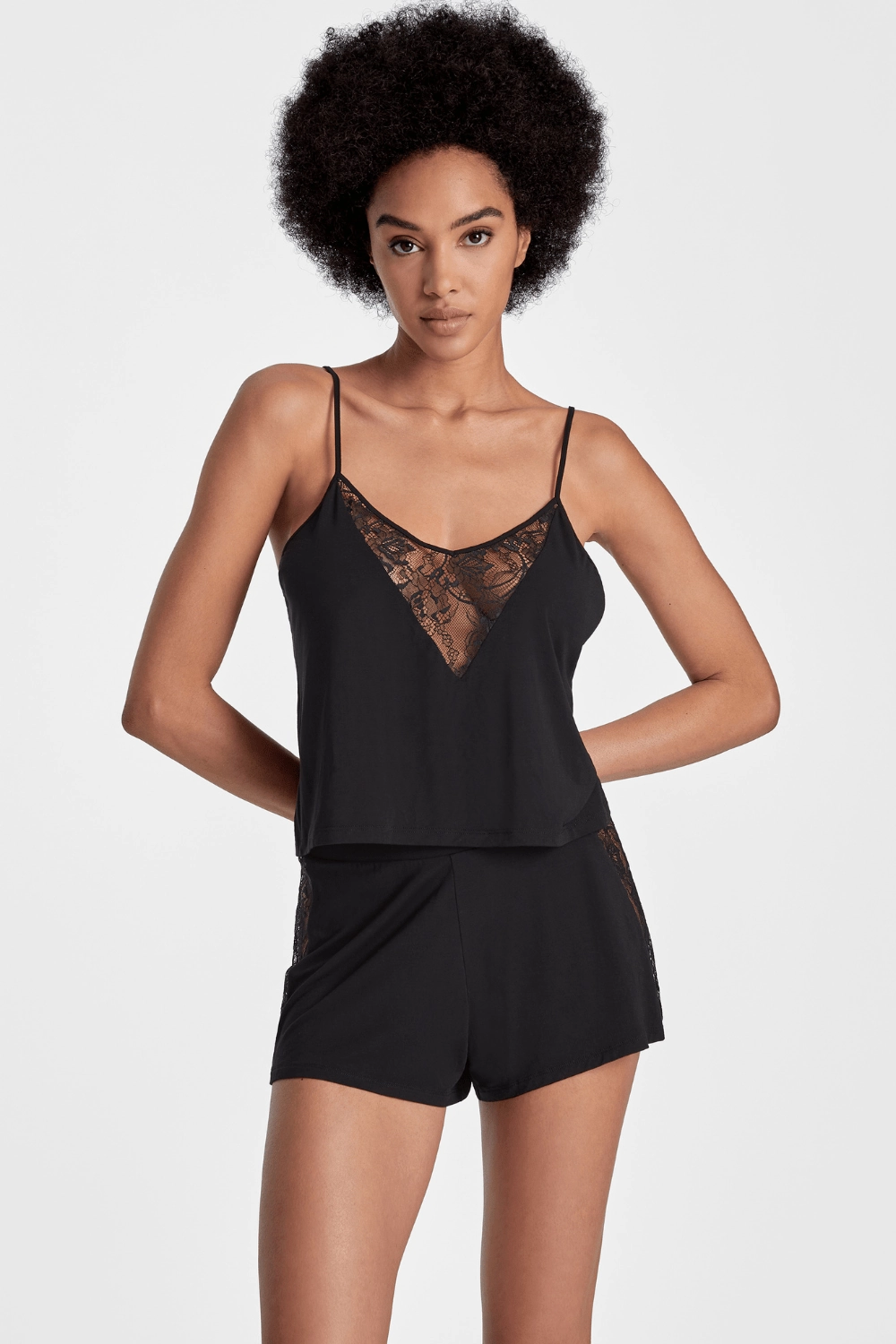 Lazy Days Top Black