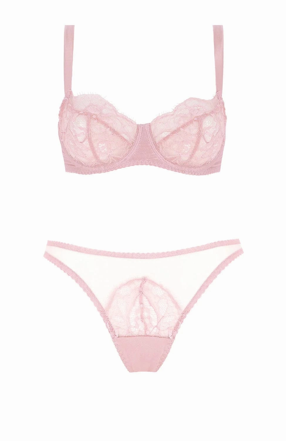 Lyla Balcony Bra and Brief Set