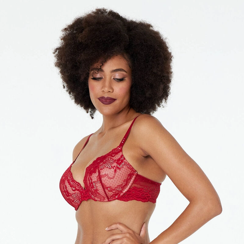 My Fit Lace Push Up Bra