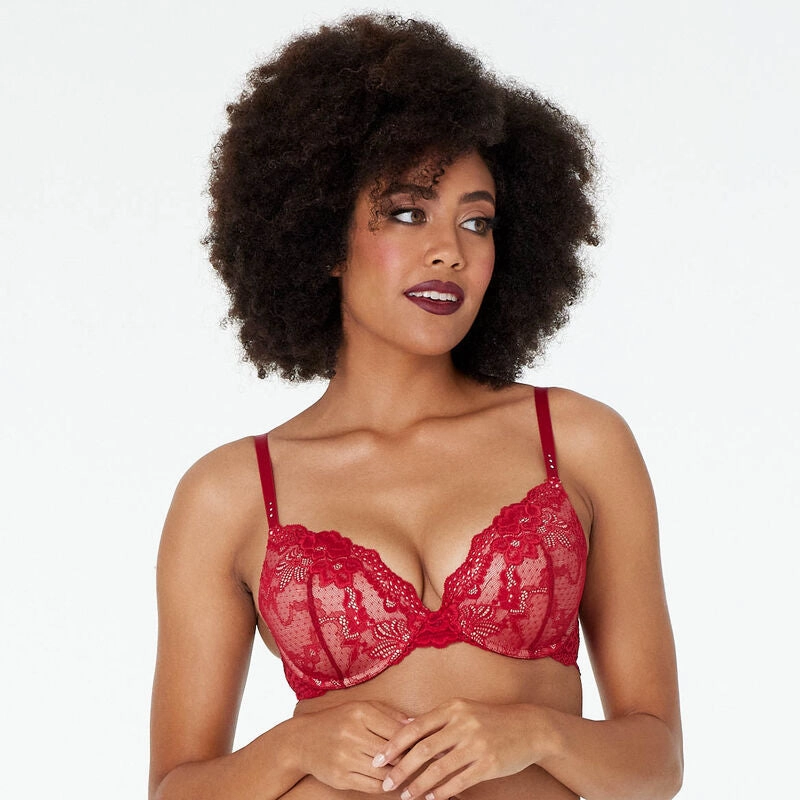 My Fit Lace Push Up Bra