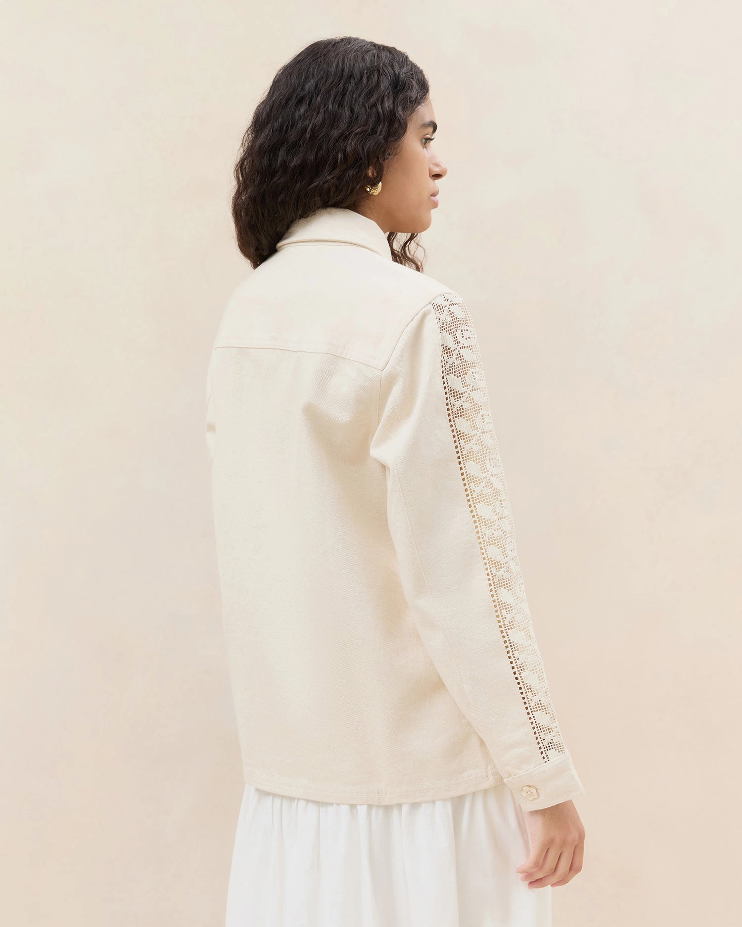 Scottie Broderie Chore Jacket