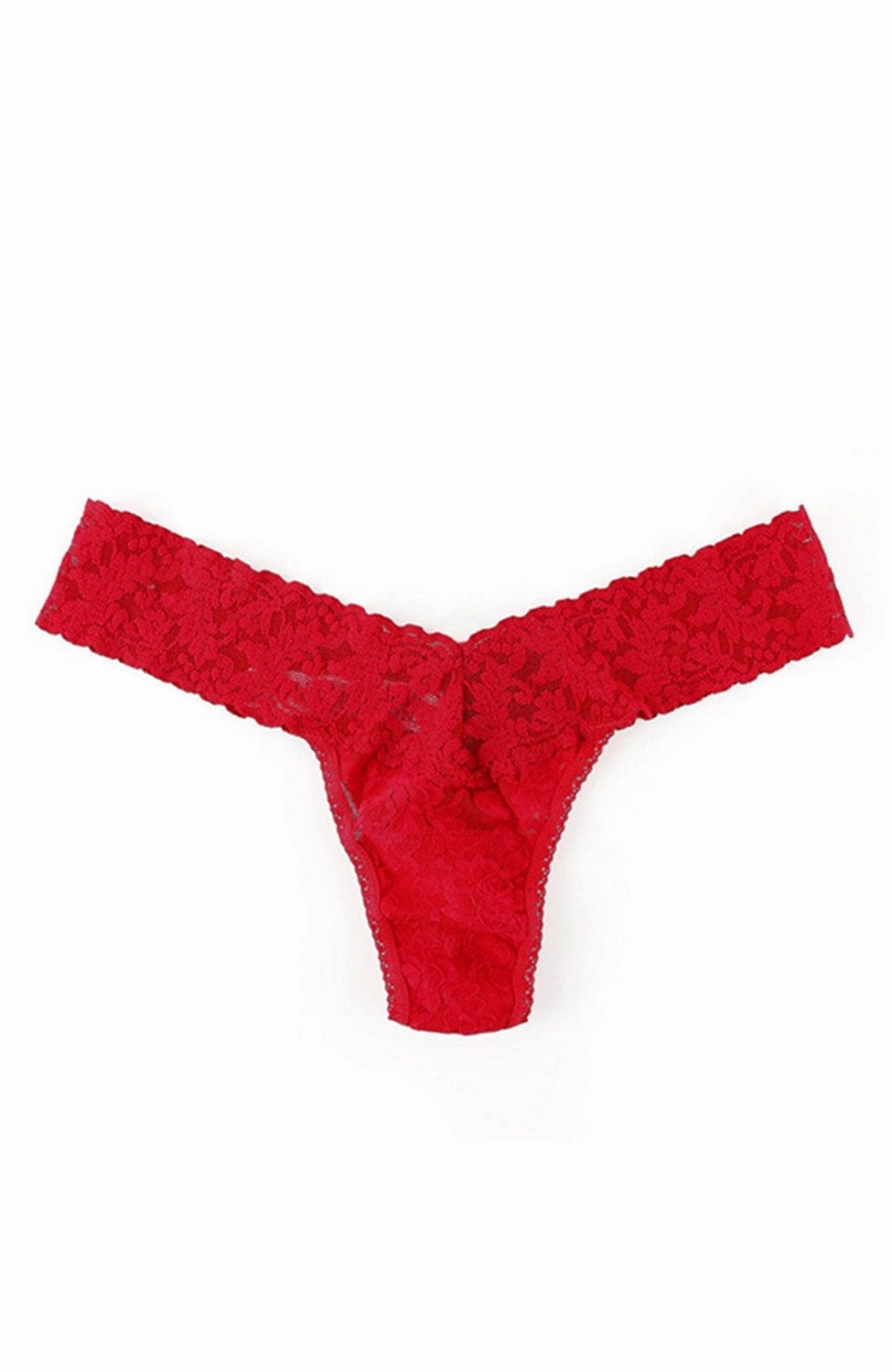 Signature Lace Padded Triangle Bralette and Thong Set