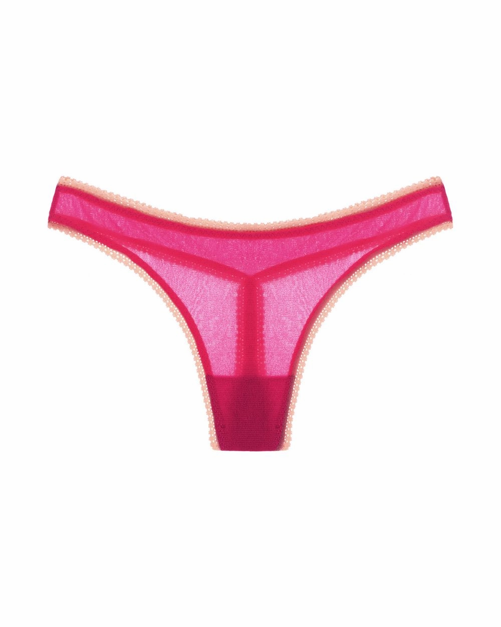 Solid Mesh Hip-G Thong
