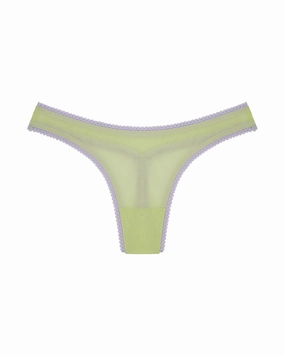 Solid Mesh Hip-G Thong