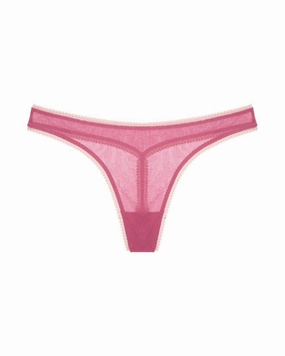 Solid Mesh Hip-G Thong