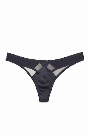 Top Stitch Thong