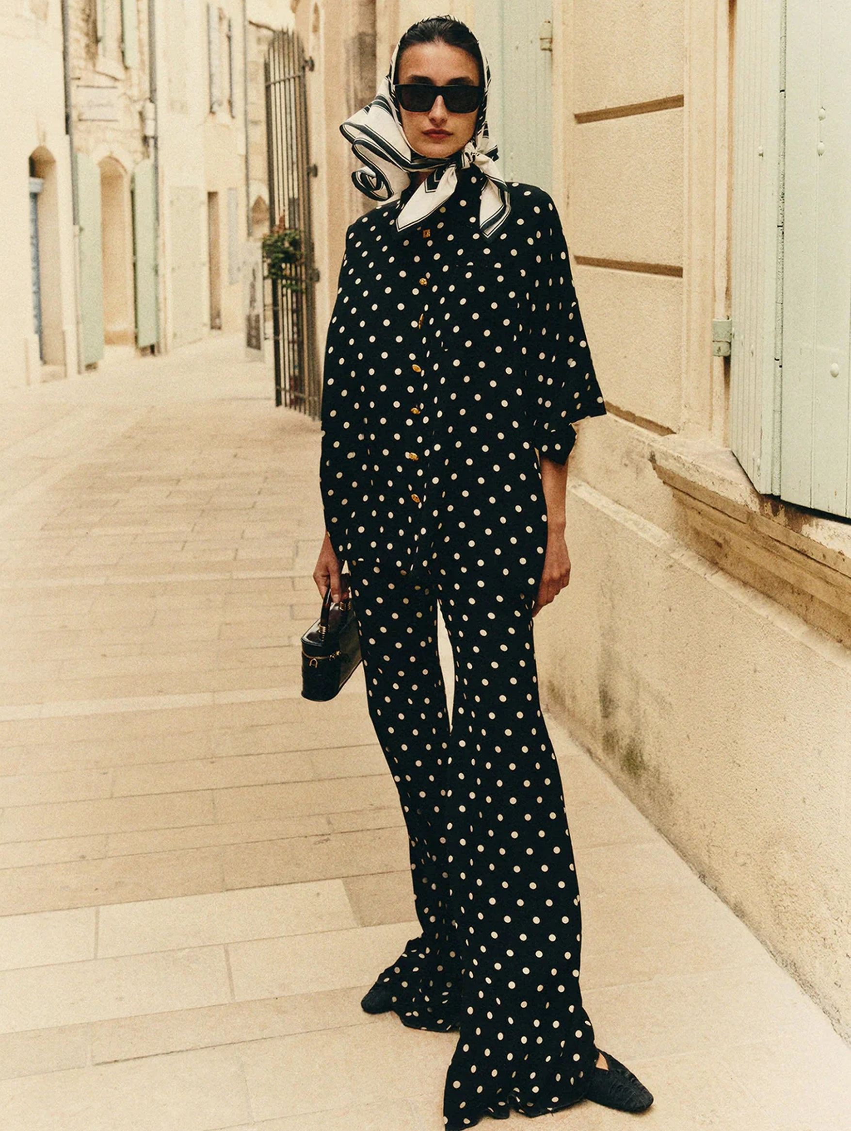Zaoua Pants in Polka Dots