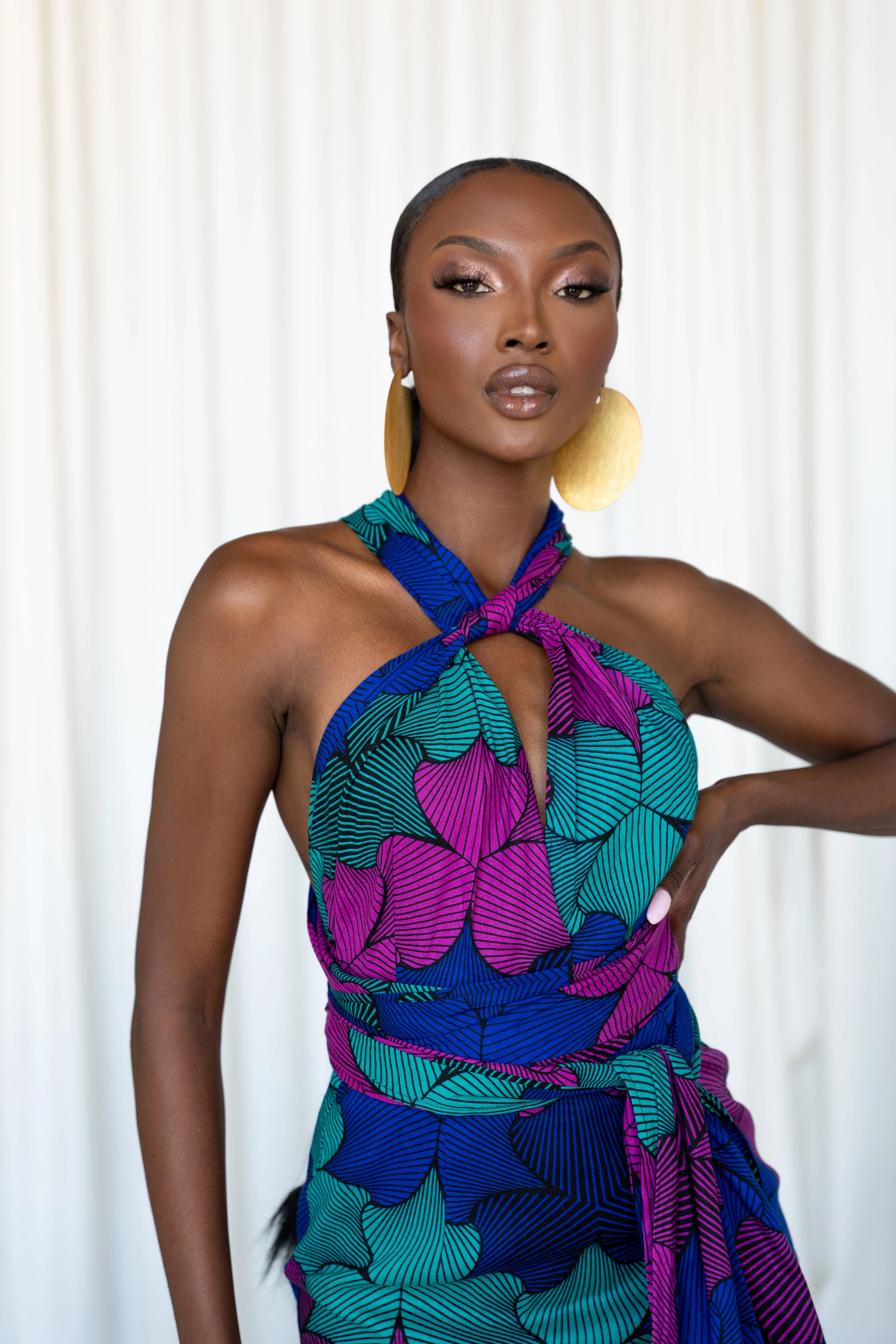 ZURI Mermaid Maxi Infinity Dress