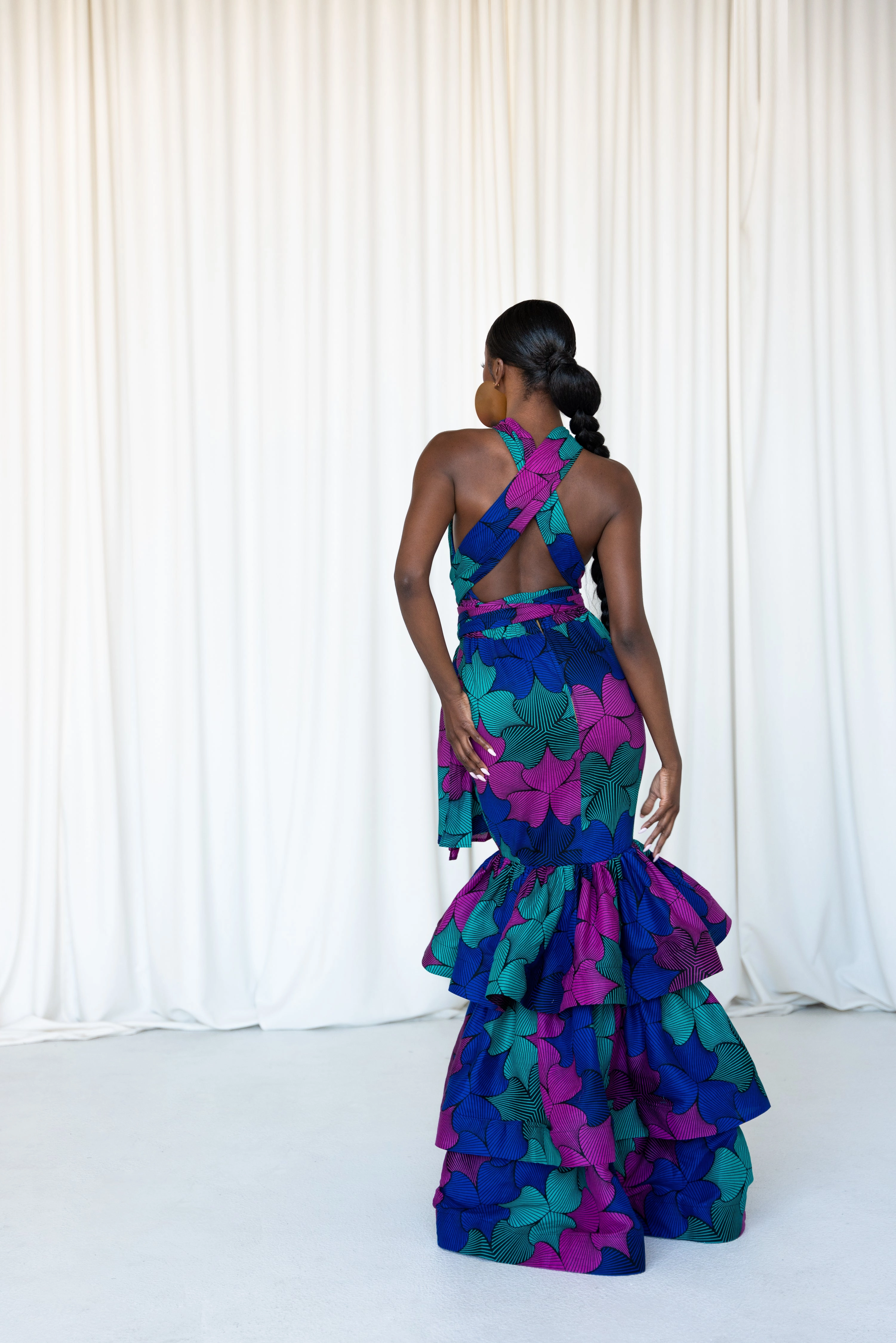 ZURI Mermaid Maxi Infinity Dress